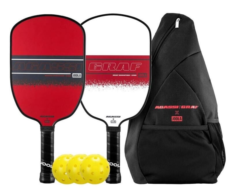 Joola Sada na pickleball Champion Agassi/Graf