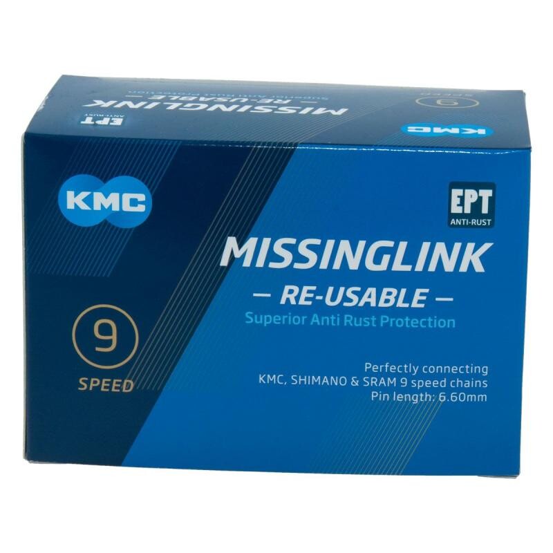 Kmc 9 Kolo EPT Stříbrná 40KS Sada spojka řetězu