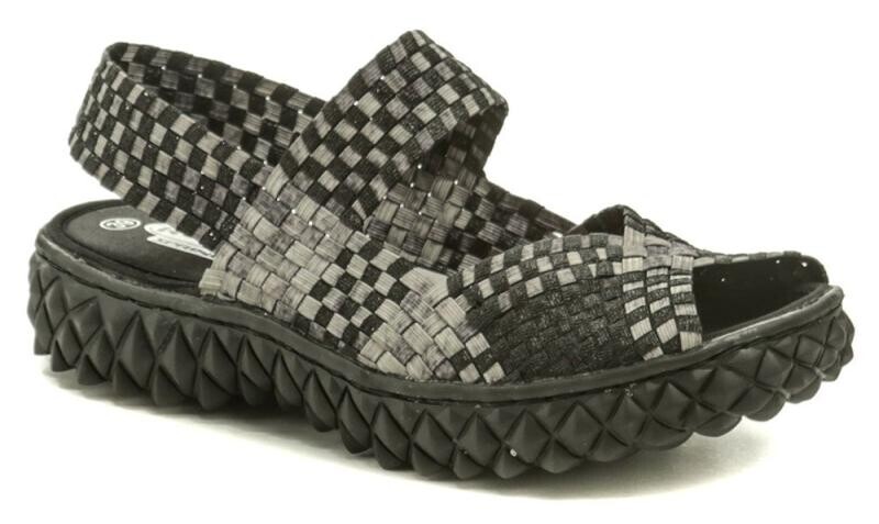 Rock Spring SOFIA černo béžová dámská gumičková obuv