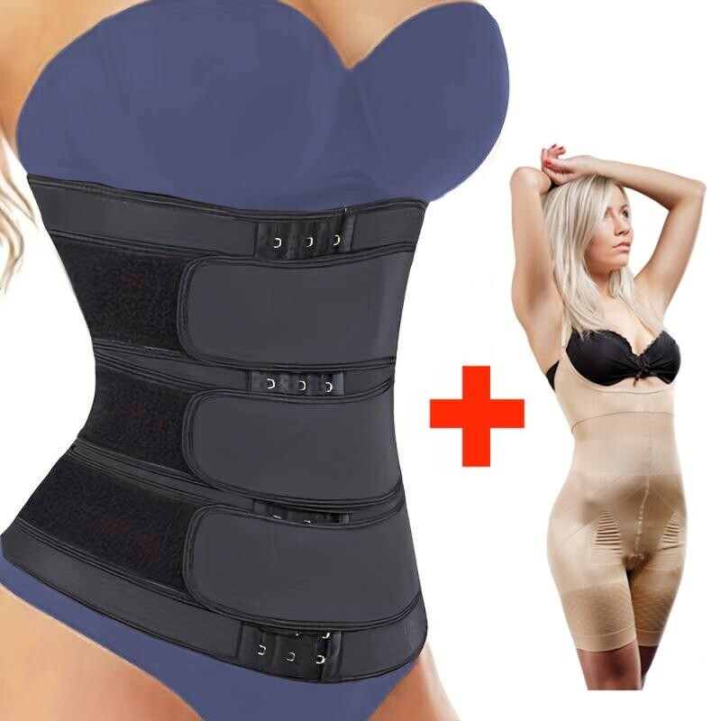 Wellife Zeštíhlující neoprenový pás BODY SLIM, vel. L, barva černá