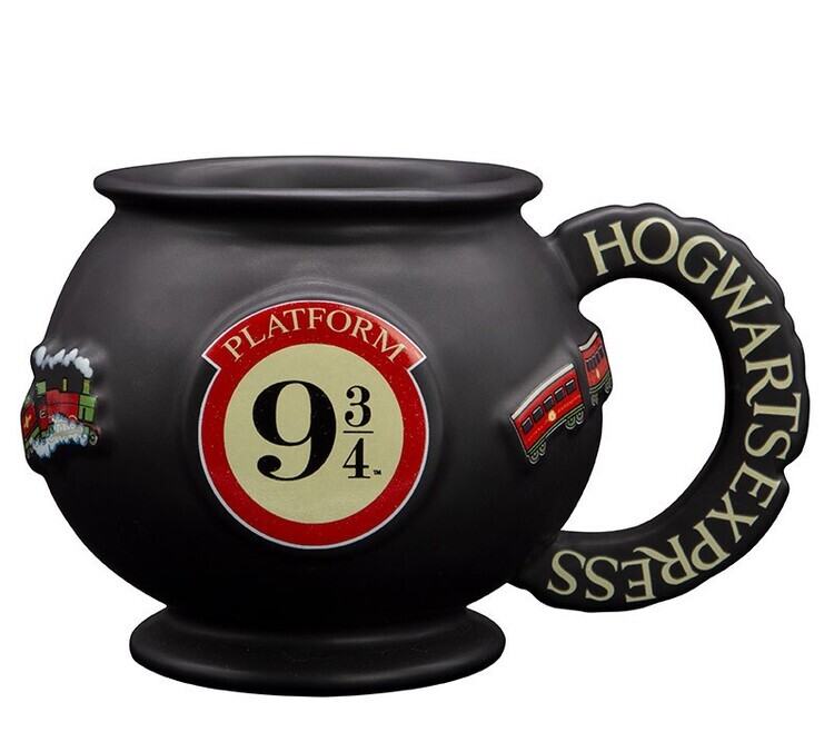 ABY STYLE Hrnek 3D Harry Potter - Cauldron Platform 9 3/4, 0,5 l