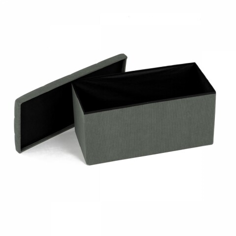 Taburet s úložným prostorem, zelená manšestrová látka TAB-472 GRN6 TAB-472 GRN6 Autronic