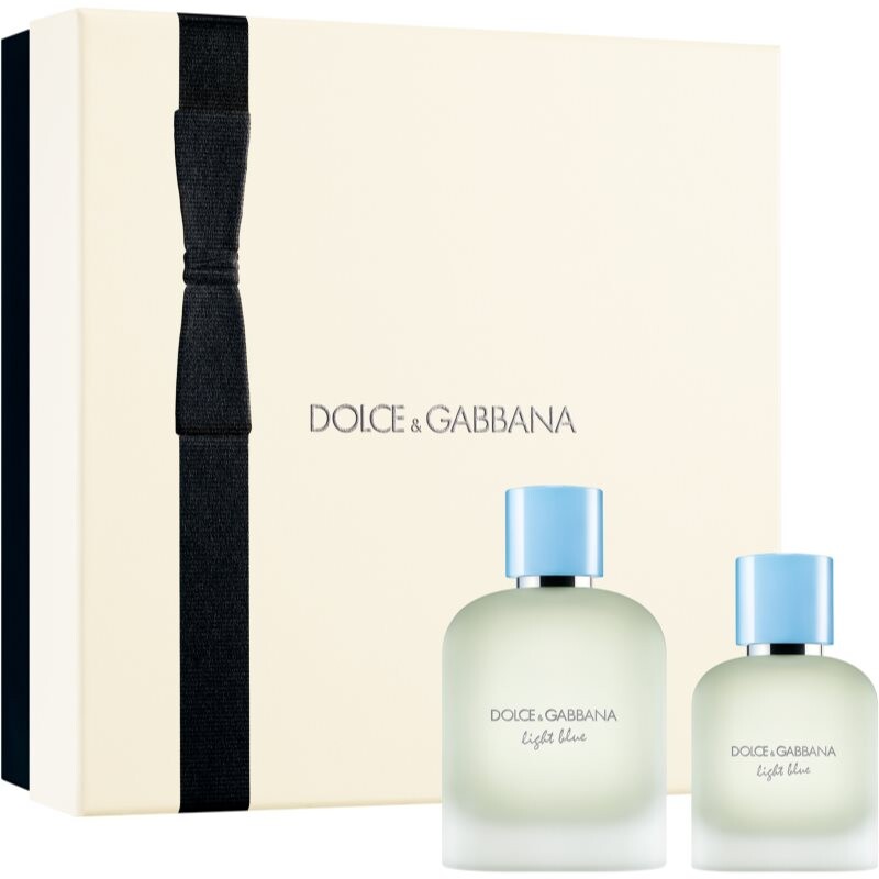 Dolce&Gabbana Light Blue Pour Homme EDT Duo Gift Set NEW dárková sada pro muže