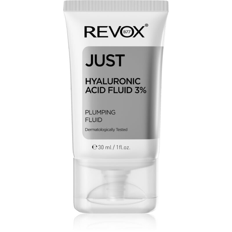 Revox B77 JUST Hyaluronic Acid Fluid 3% lehký hydratační fluid na obličej 30 ml