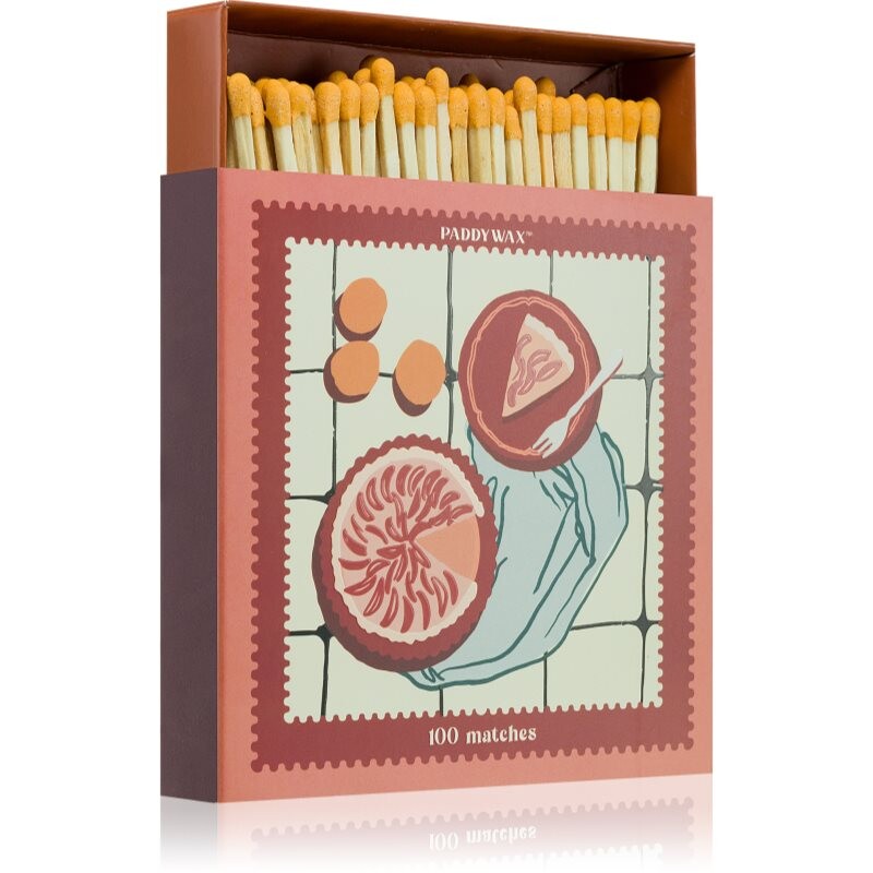 Paddywax Jumbo Boxed Picnic & Pie zápalky 1 ks