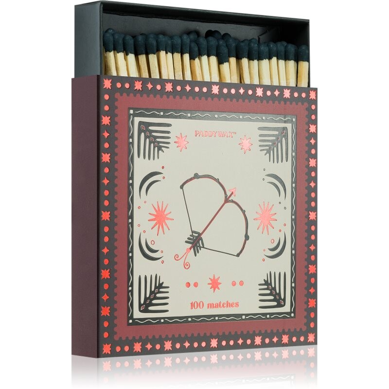 Paddywax Jumbo Boxed Bow & Arrow zápalky 1 ks