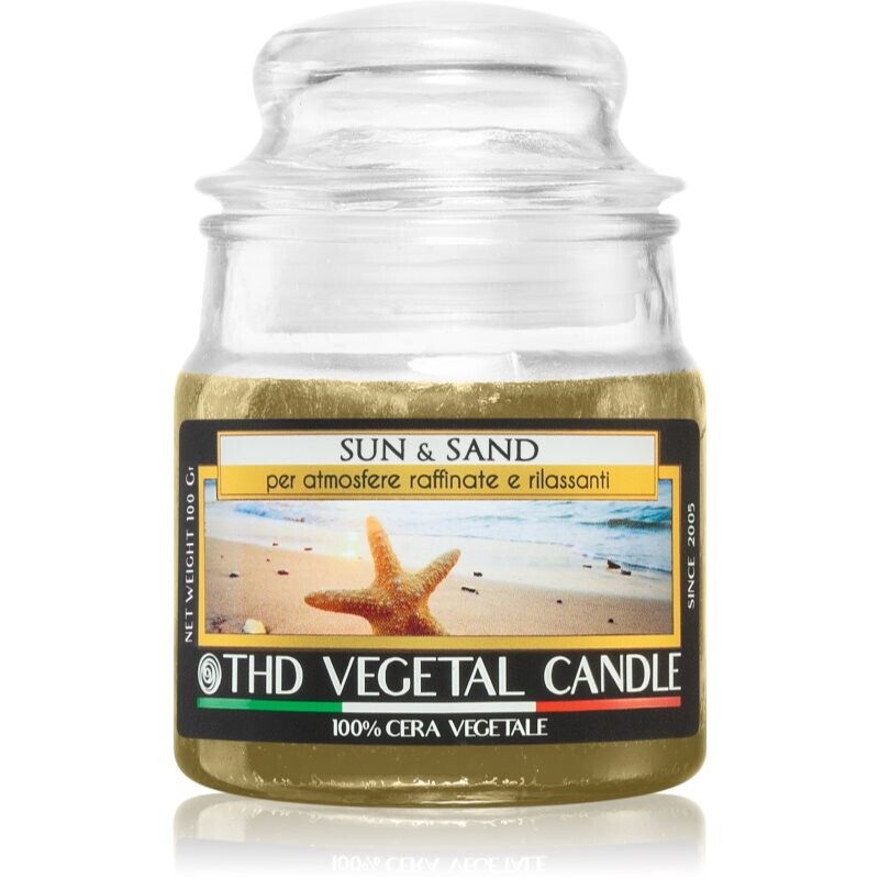 THD Vegetal Sun & Sand vonná svíčka 100 g