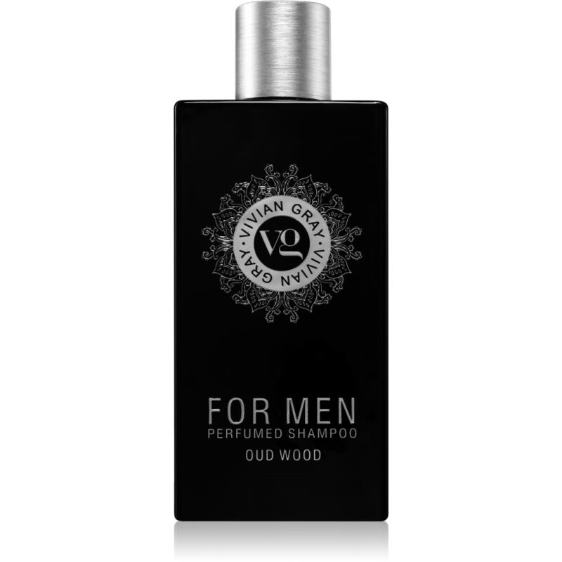 Vivian Gray Oud Wood pečující šampon pro muže s parfemací 350 ml