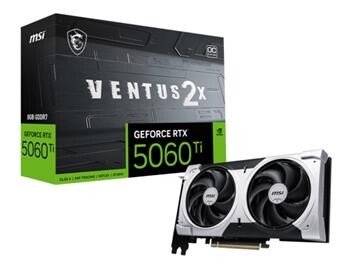 MSI RTX 5060 Ti 8G VENTUS 2X OC PLUS