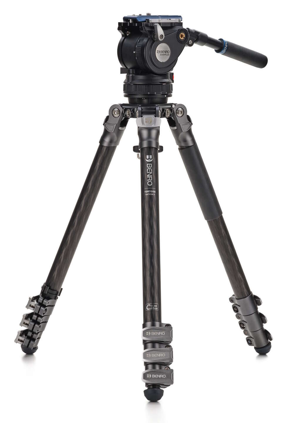 Benro Mammoth 34C Video stativ + BV6HPLUS hlava