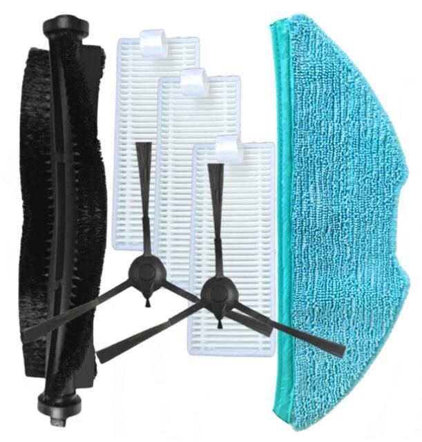 7ks Sada HEPA filtry, kartáče a mop pro PHILIPS HomeRun 2000/3000, TP-Link Tapo RV10/RV30 Plus