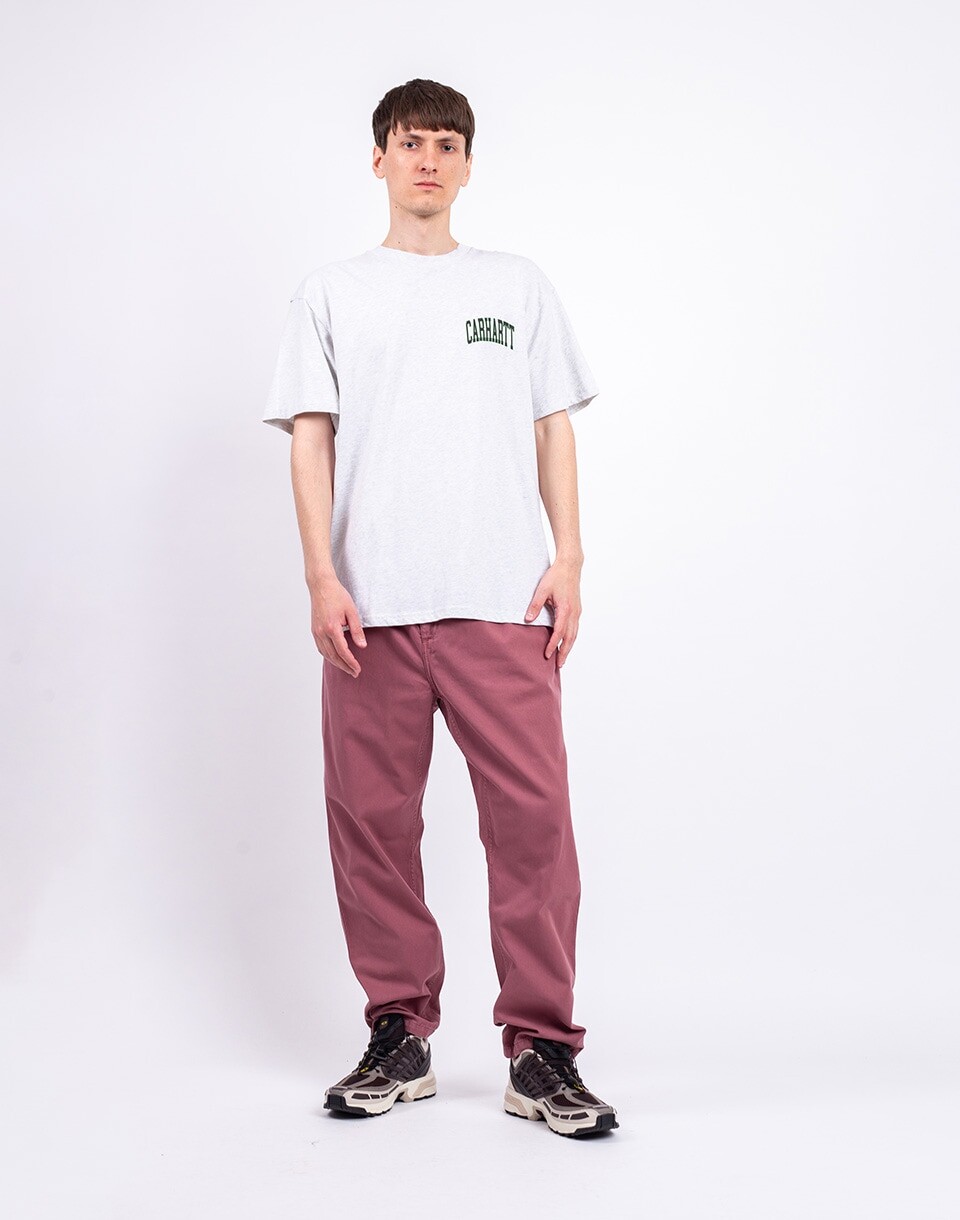 Carhartt WIP Flint Pant Dusky Pink garment dyed S