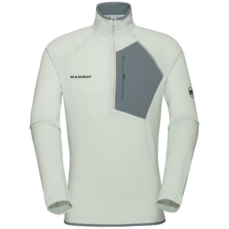 Mammut Mammut Aenergy Light ML mikinové polozip Silver sage