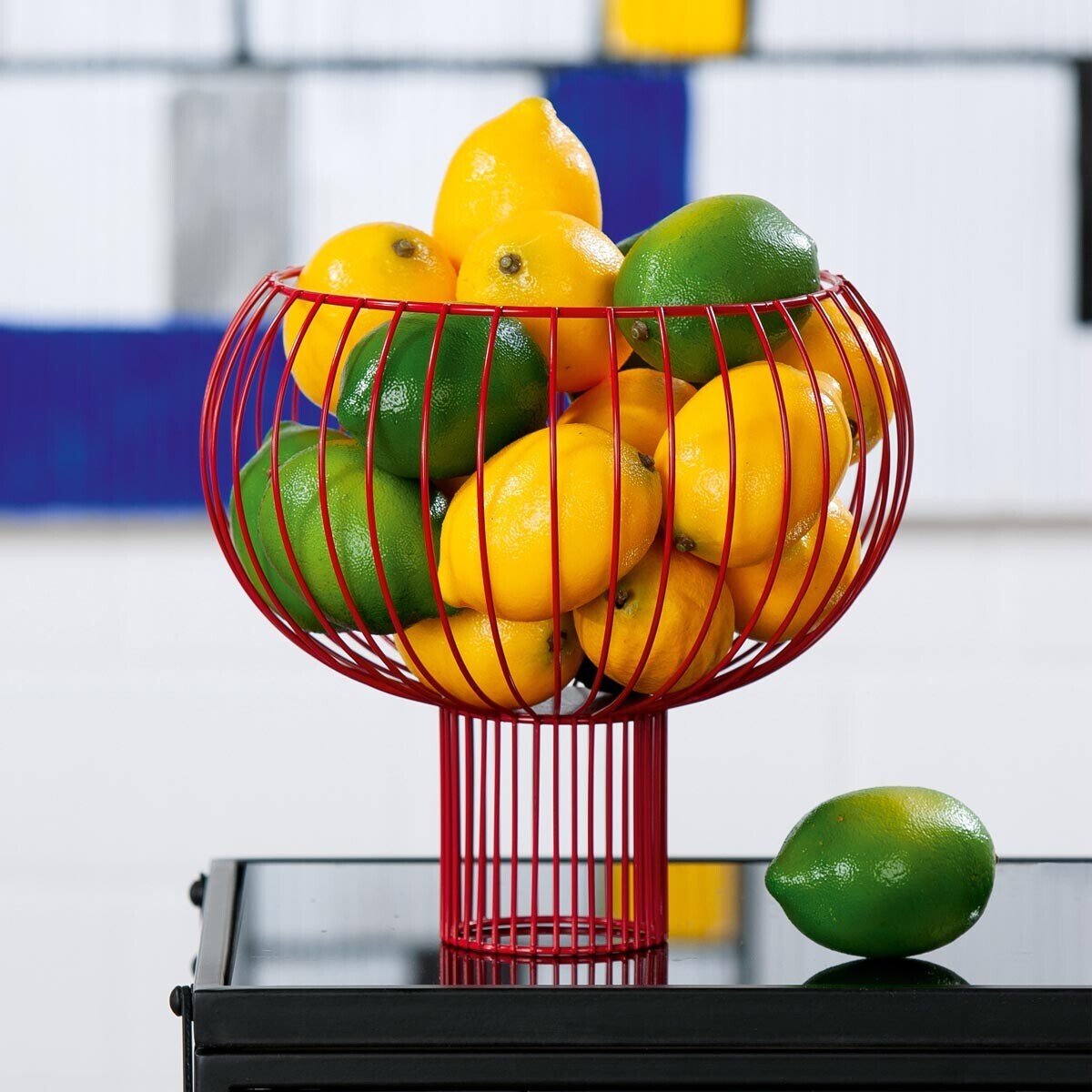 Gilde Kovová mísa, červená