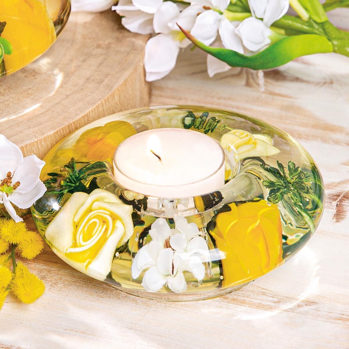 Gilde Svícen Ufo - žluté květy, mini