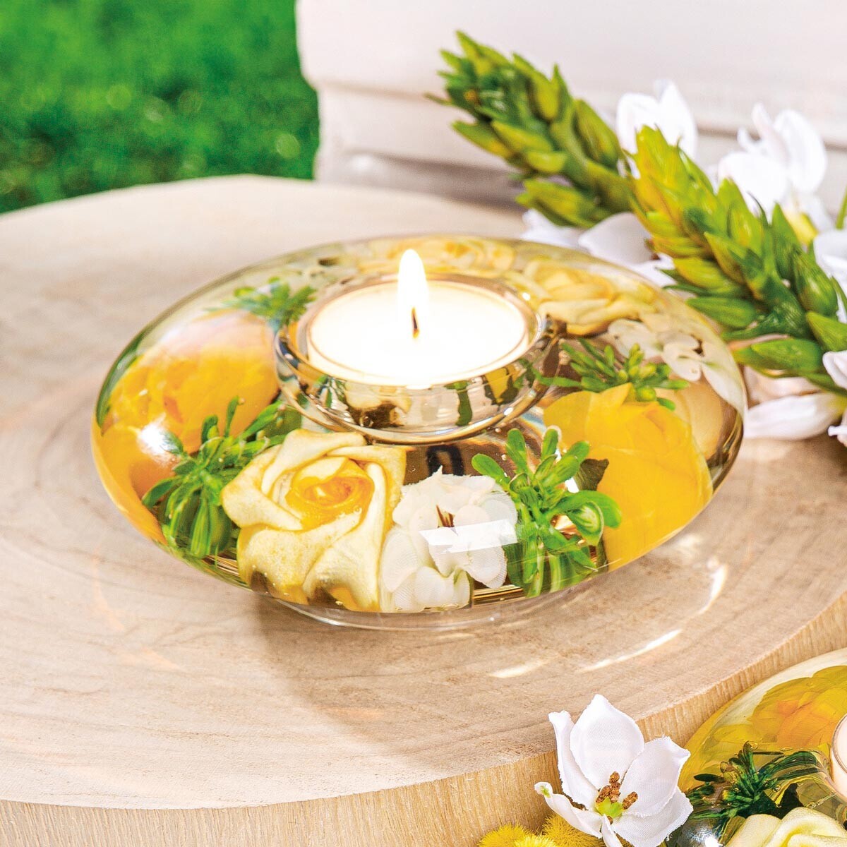 Gilde Svícen Ufo - žluté květy, medium