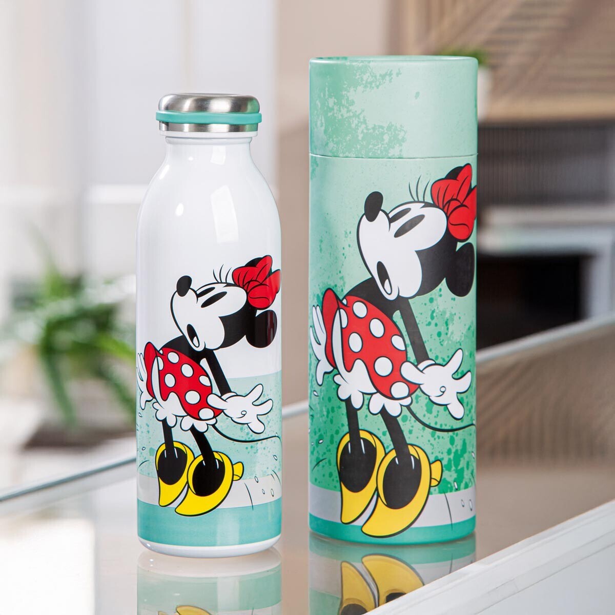 Gilde Nerezová termoska Minnie, zelená