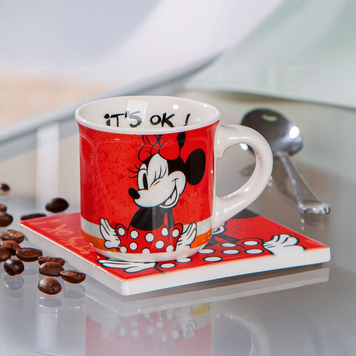 Gilde Šálek Minnie, červený