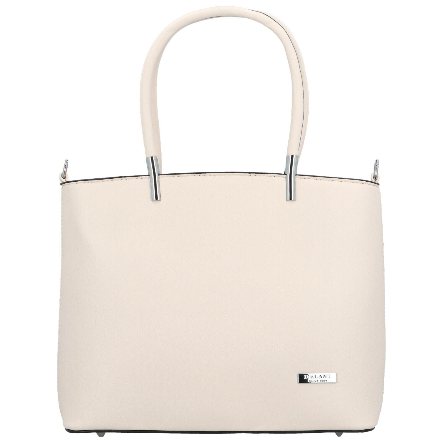 Luxusní dámská kabelka na rameno Delami Aurora, pudrová