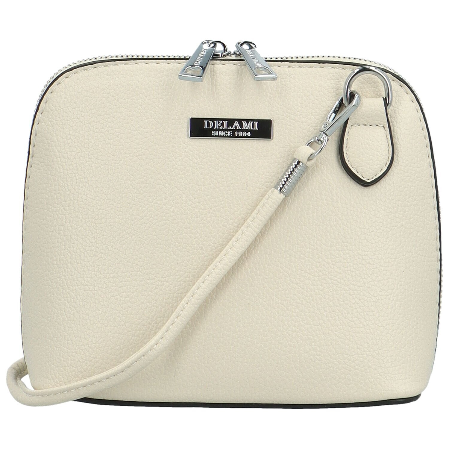 Stylová dámská crossbody kabelka Delami Petite Muse, krémová