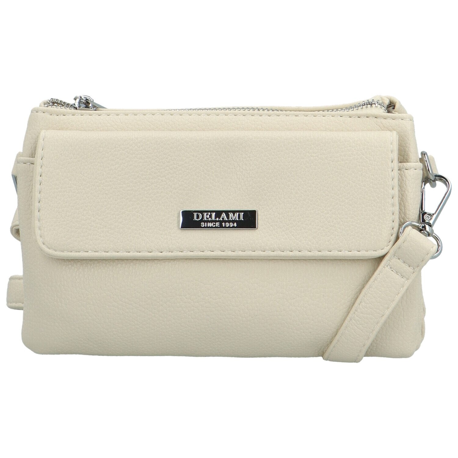 Módní dámská crossbody kabelka Delami Tiny Muse, krémová