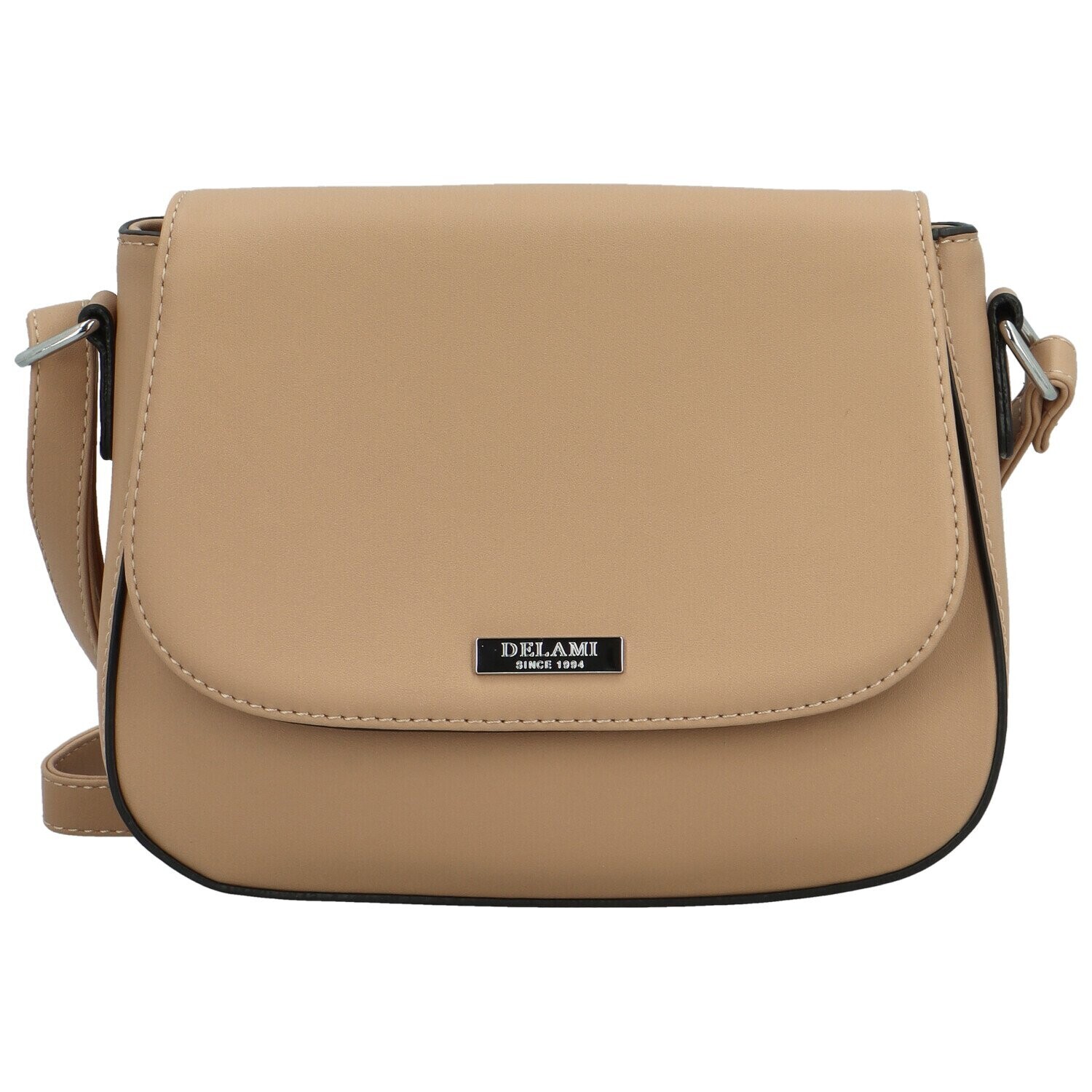 Módní dámská crossbody kabelka Delami Little Charm, béžová