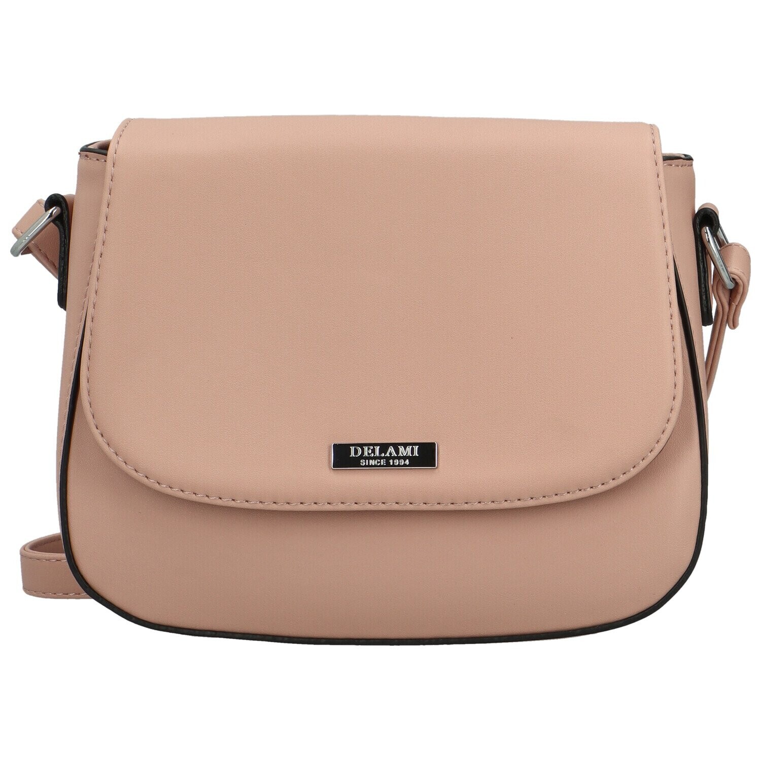 Módní dámská crossbody kabelka Delami Little Charm, růžová