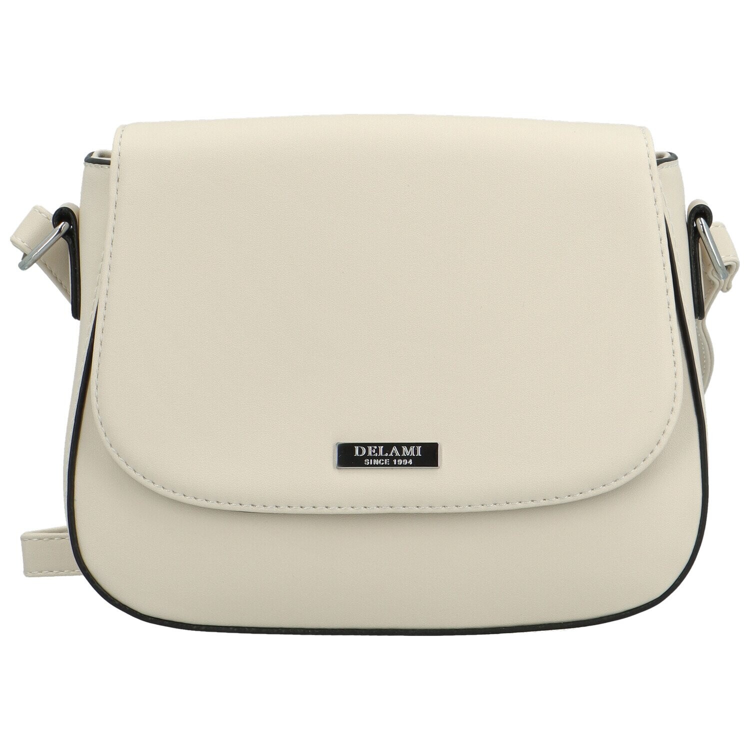 Módní dámská crossbody kabelka Delami Little Charm, světle krémová