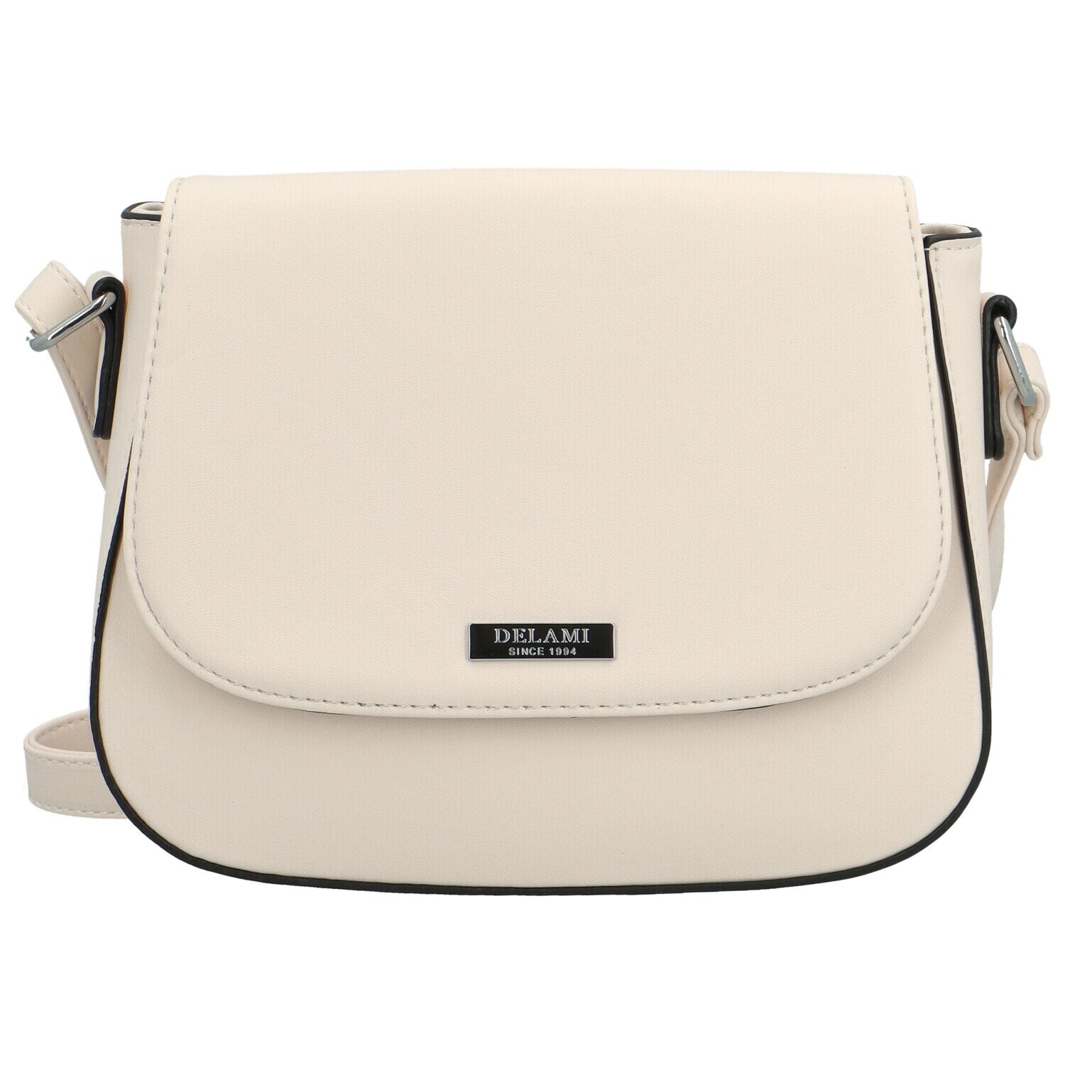 Módní dámská crossbody kabelka Delami Little Charm, pudrová