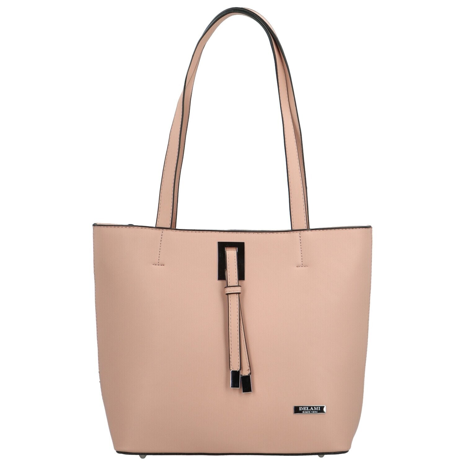 Luxusní dámská kabelka na rameno Delami Athena Aura, růžová