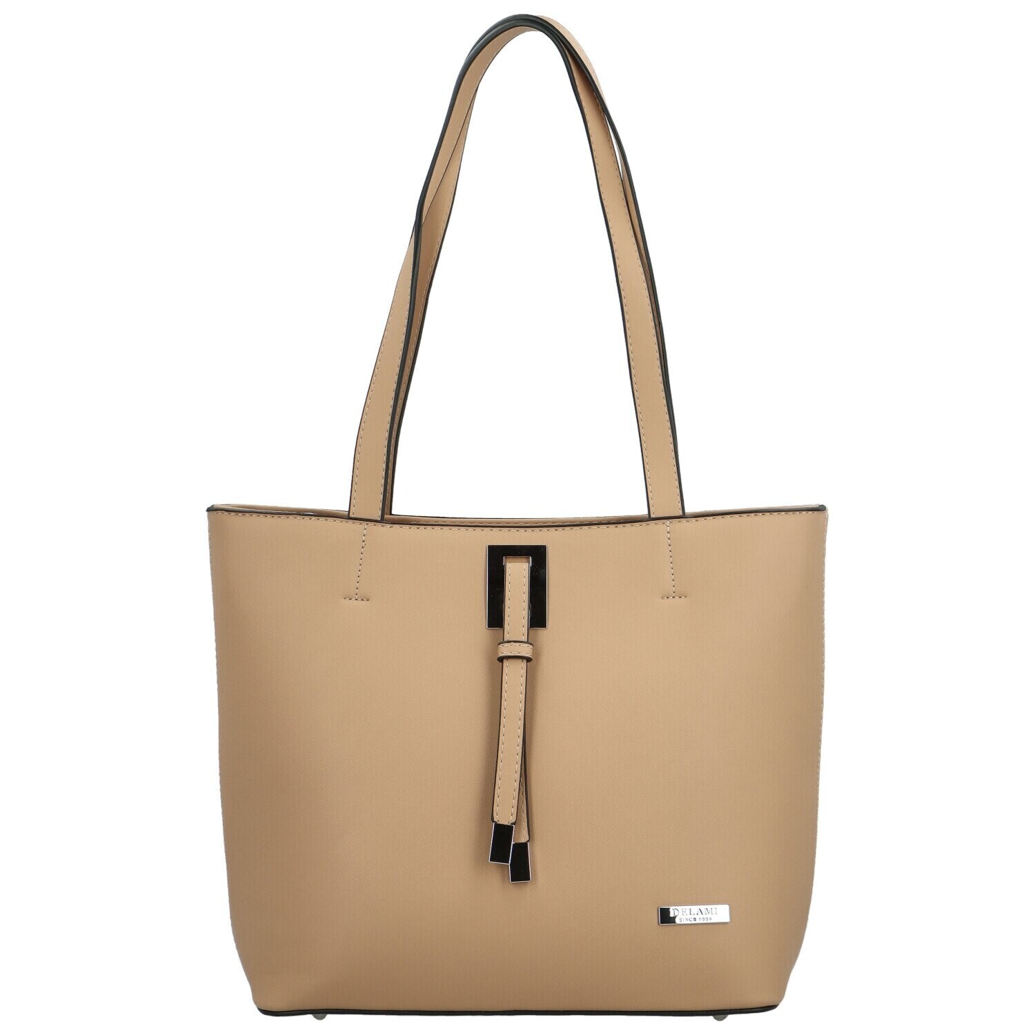 Luxusní dámská kabelka na rameno Delami Athena Aura, béžová