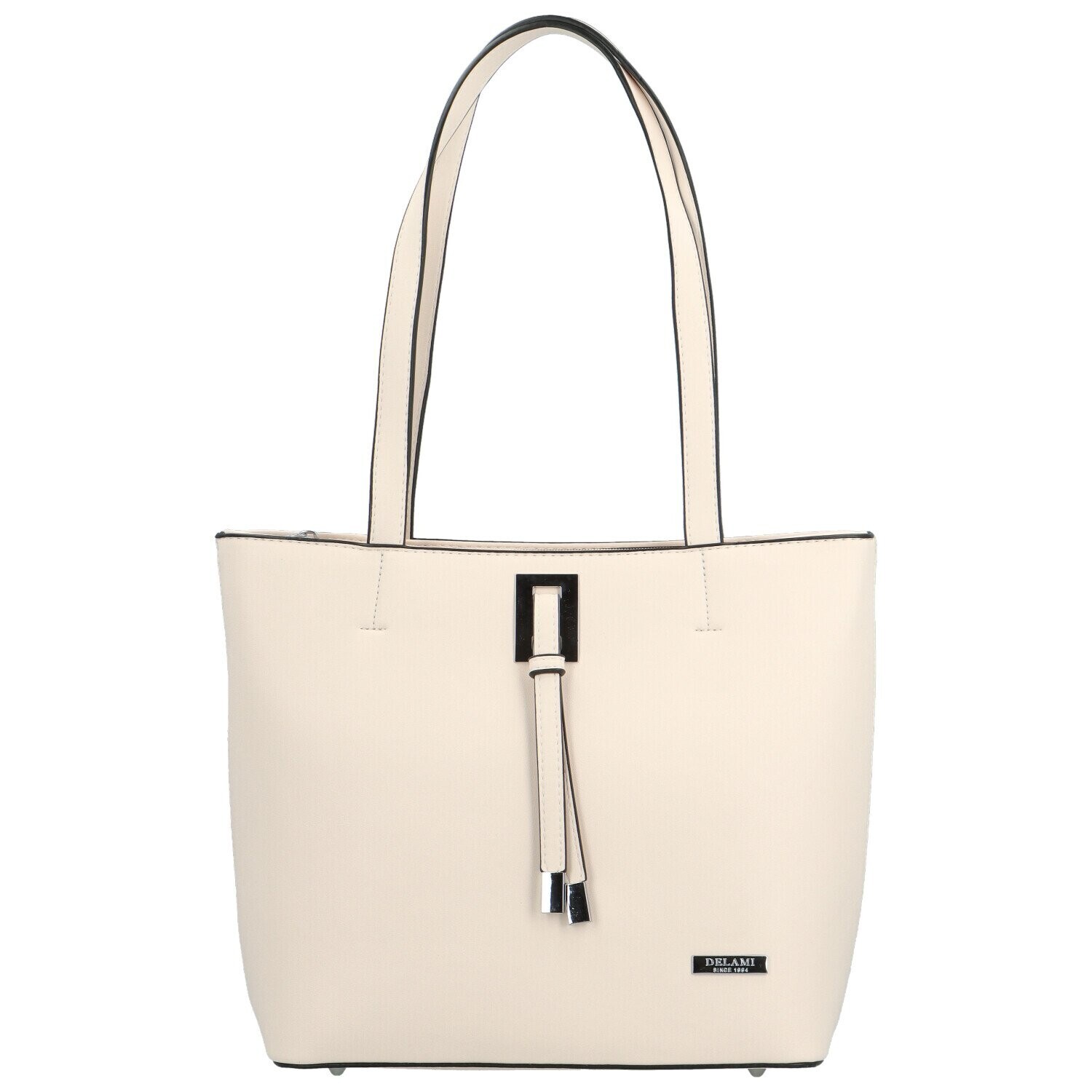 Luxusní dámská kabelka na rameno Delami Athena Aura, pudrová