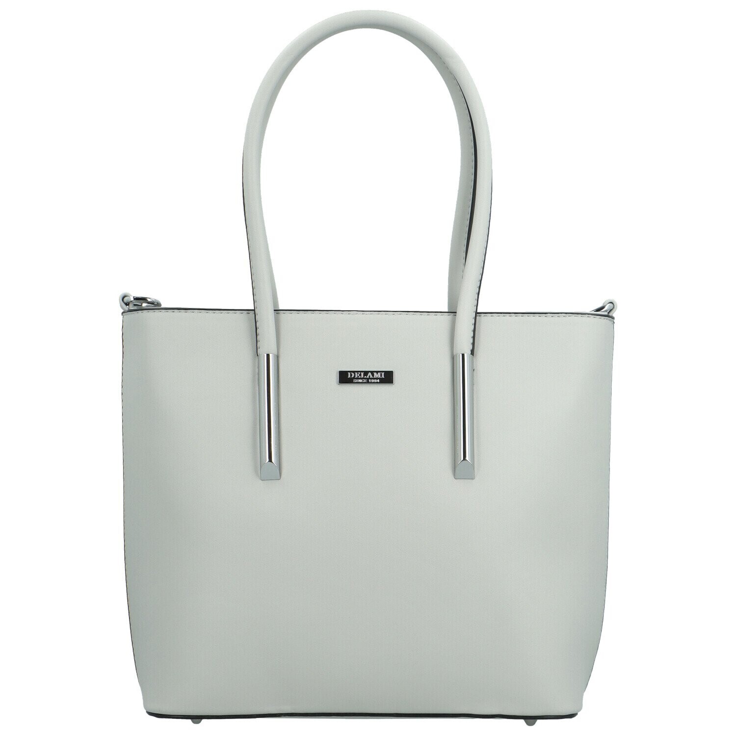 Elegantní dámská kabelka na rameno Delami Sweet Em, světle šedá