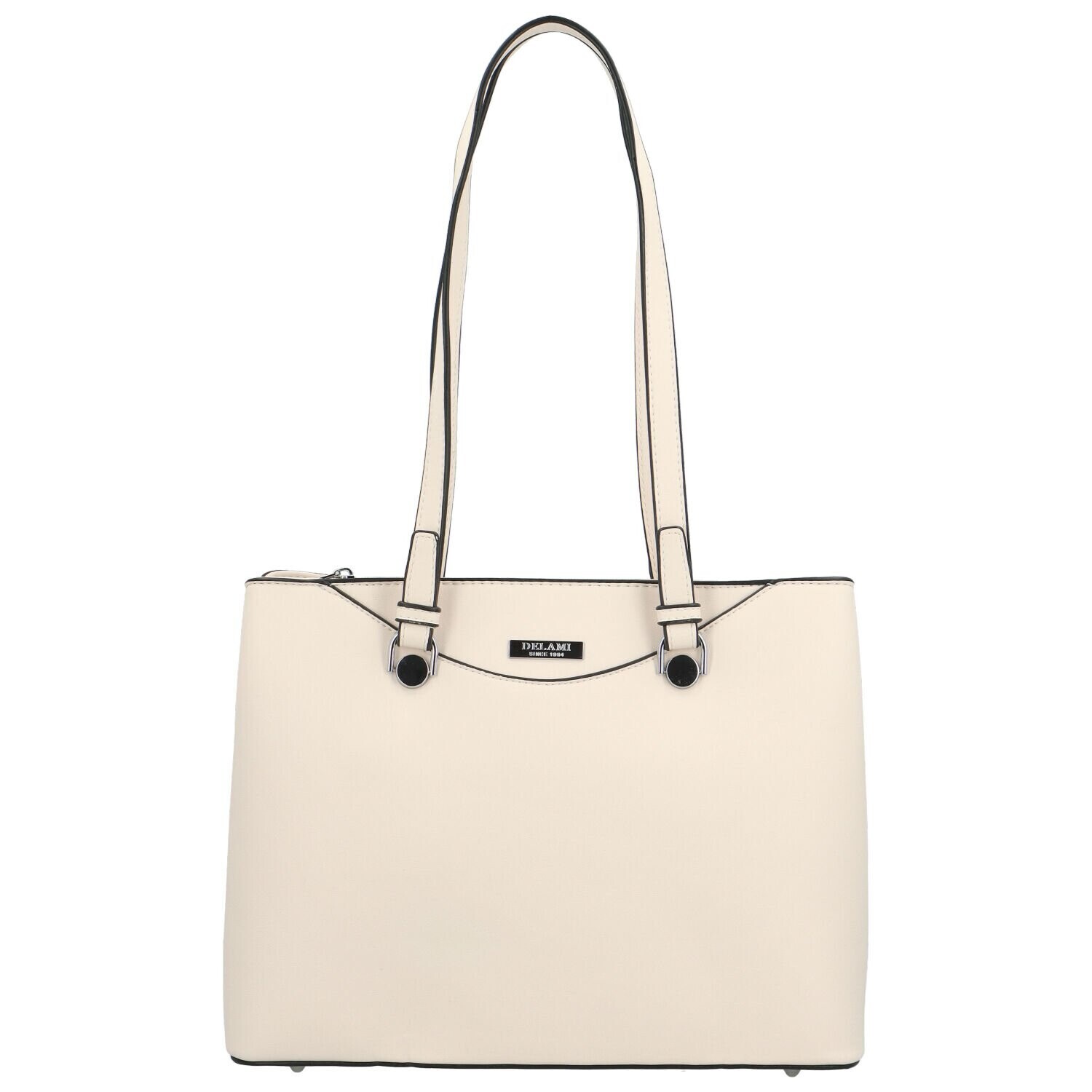 Módní dámská kabelka na rameno Delami Little Lady, pudrově růžová