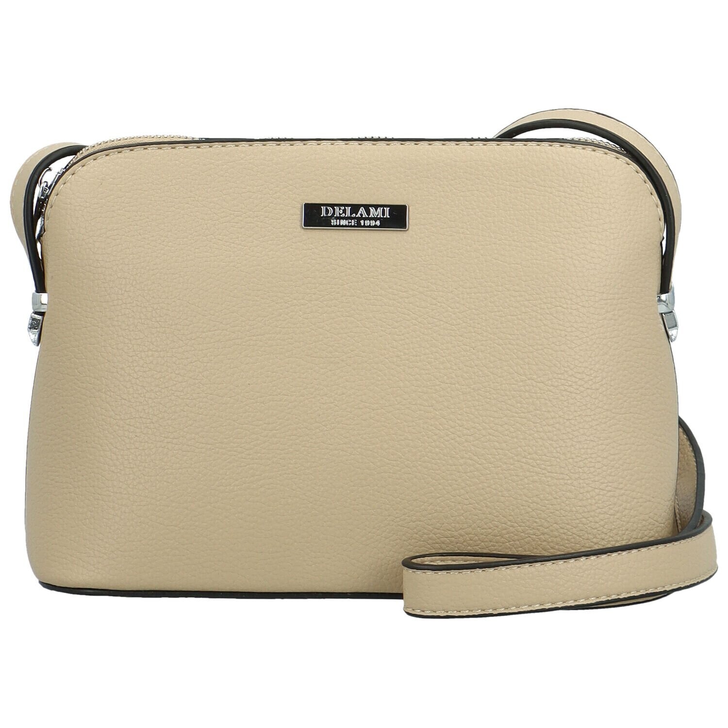 Módní dámská crossbody kabelka Delami Glamore, béžová