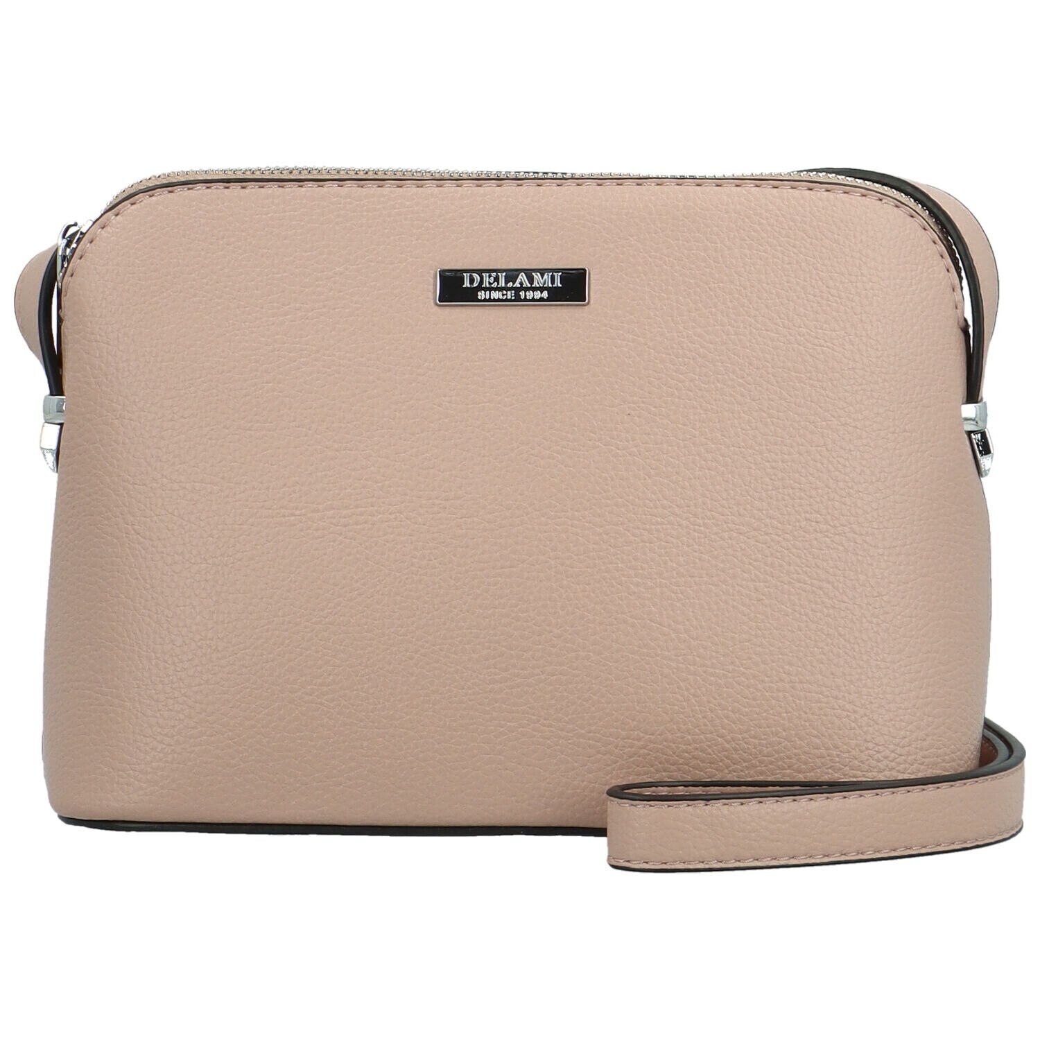 Módní dámská crossbody kabelka Delami Glamore, starorůžová
