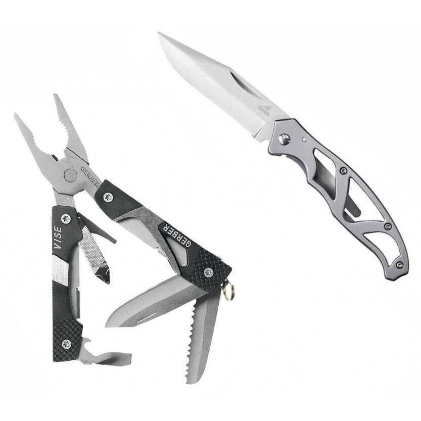 Set multitool Gerber Multitool Vise + Paraframe Mini