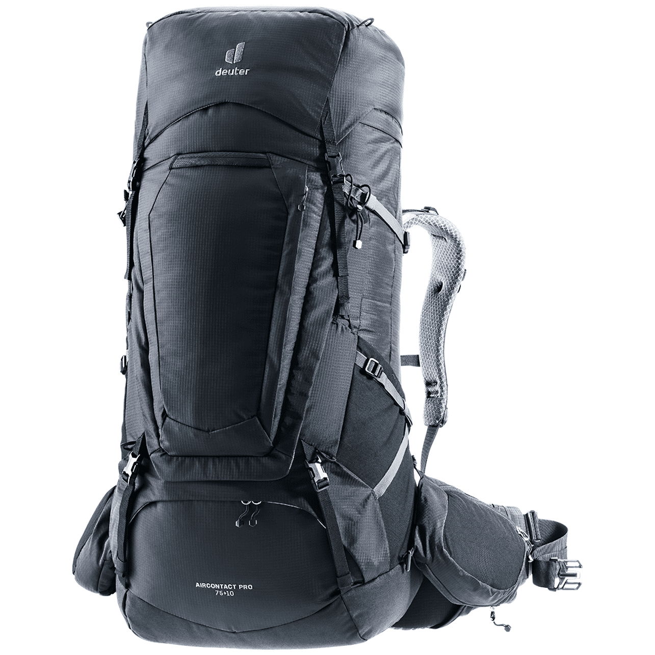 Turistický batoh Deuter Aircontact Pro 75+10 Barva: černá