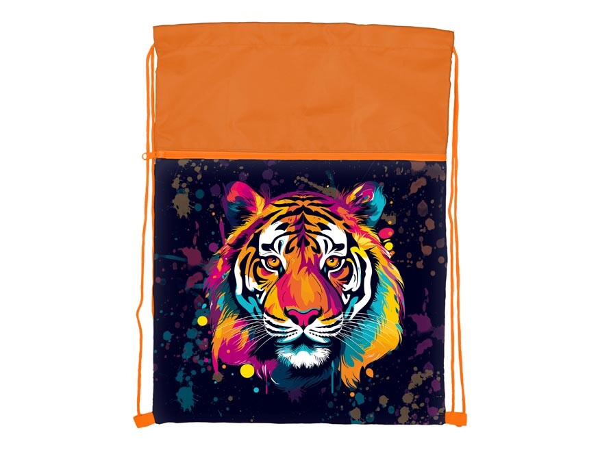 MFP 8040917 Sáček na přezůvky Tiger 30x39cm