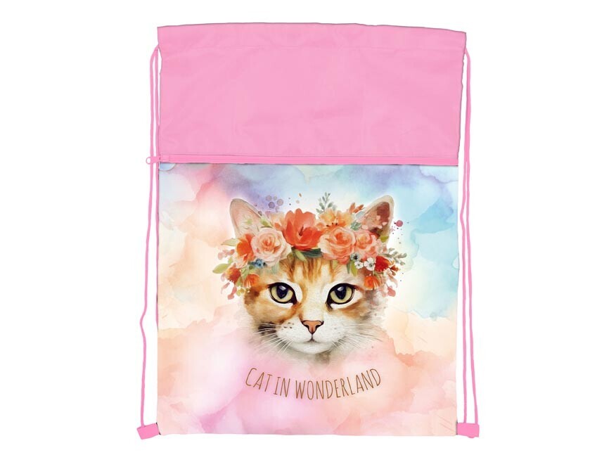 MFP 8040918 Sáček na přezůvky Cat 30x39cm