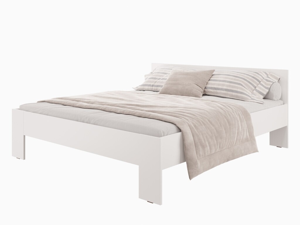 Postel NALRIS 180x200 cm, bílá