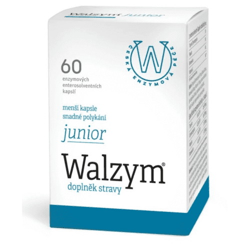Walzym Junior enzymové kapsle cps.60
