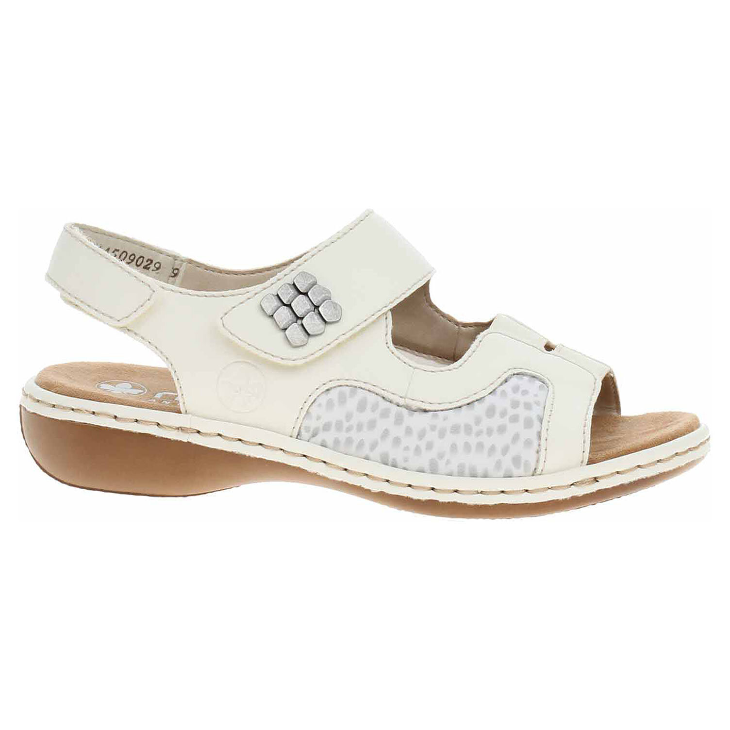 Ecco Dámské sandály Rieker 65989-82 weiss 23802022