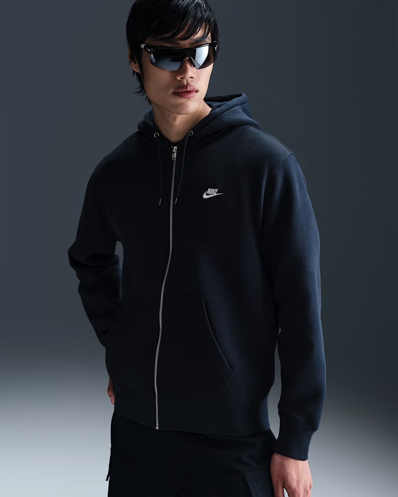Nike Club Fleece Full-Zip Hoodie S