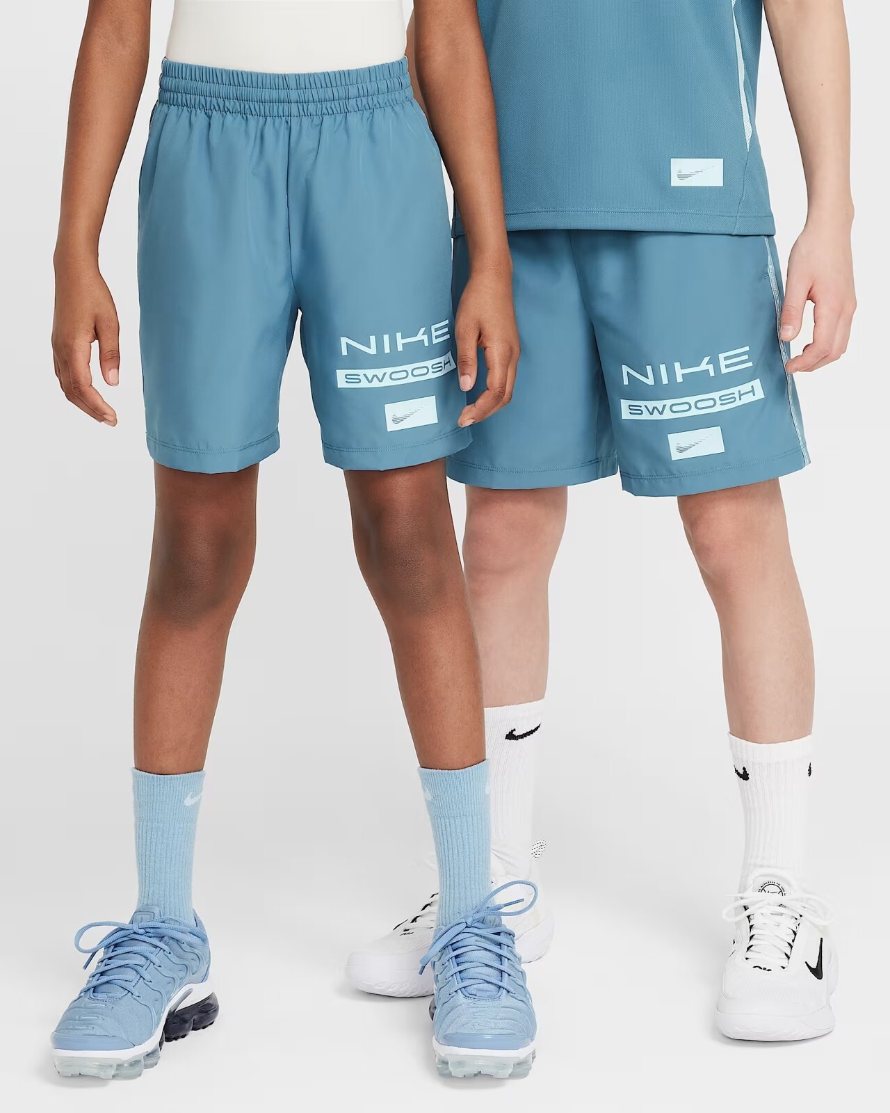 Nike Multi Big Kids Dri-Fit Woven Shorts L