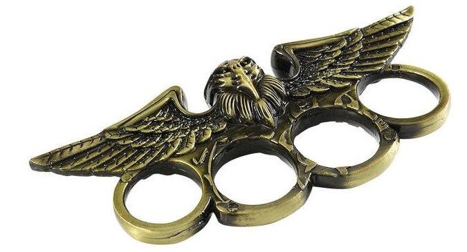 Boxer na ruku orel mosaz