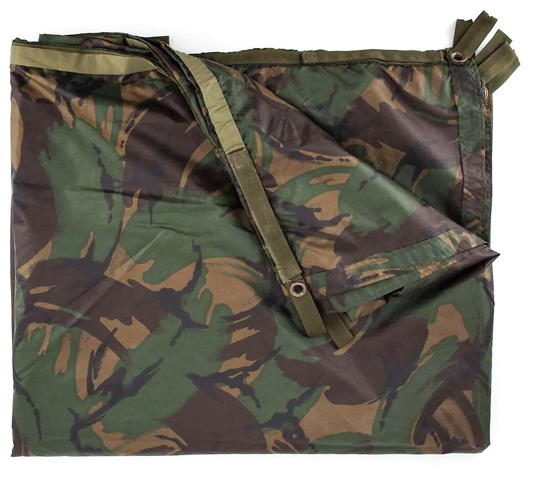 Plachta Basha britská multifunkční Velká Británie DPM originál Vyberte velikost: 255 x 220cm zánovní