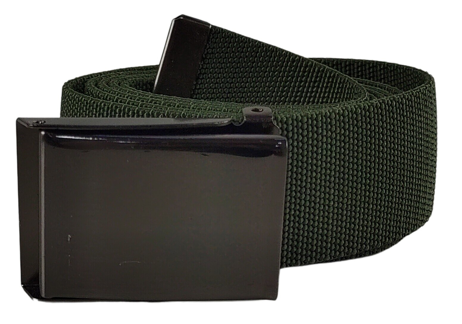 Opasek kalhotový elastický oliv