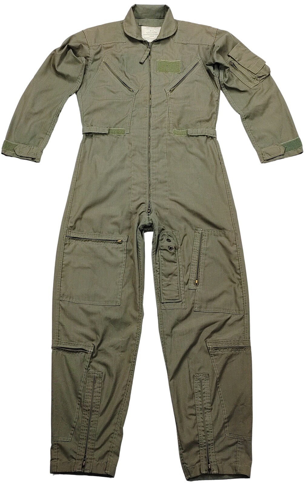 Kombinéza letecká letní CWU-27/P Nomex® Sage Green USAF originál použitá Velikost: 42 R