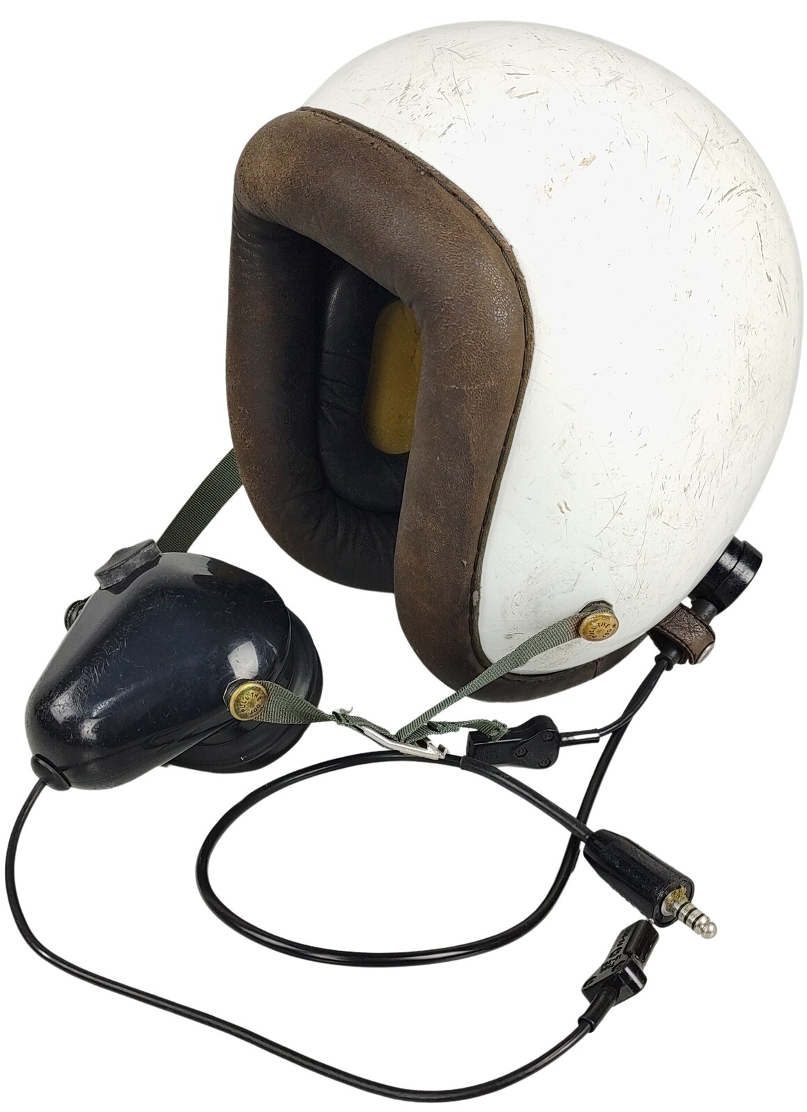Letecká přilba BW s komunikačním setem Bundeswehr originál Velikost: 59